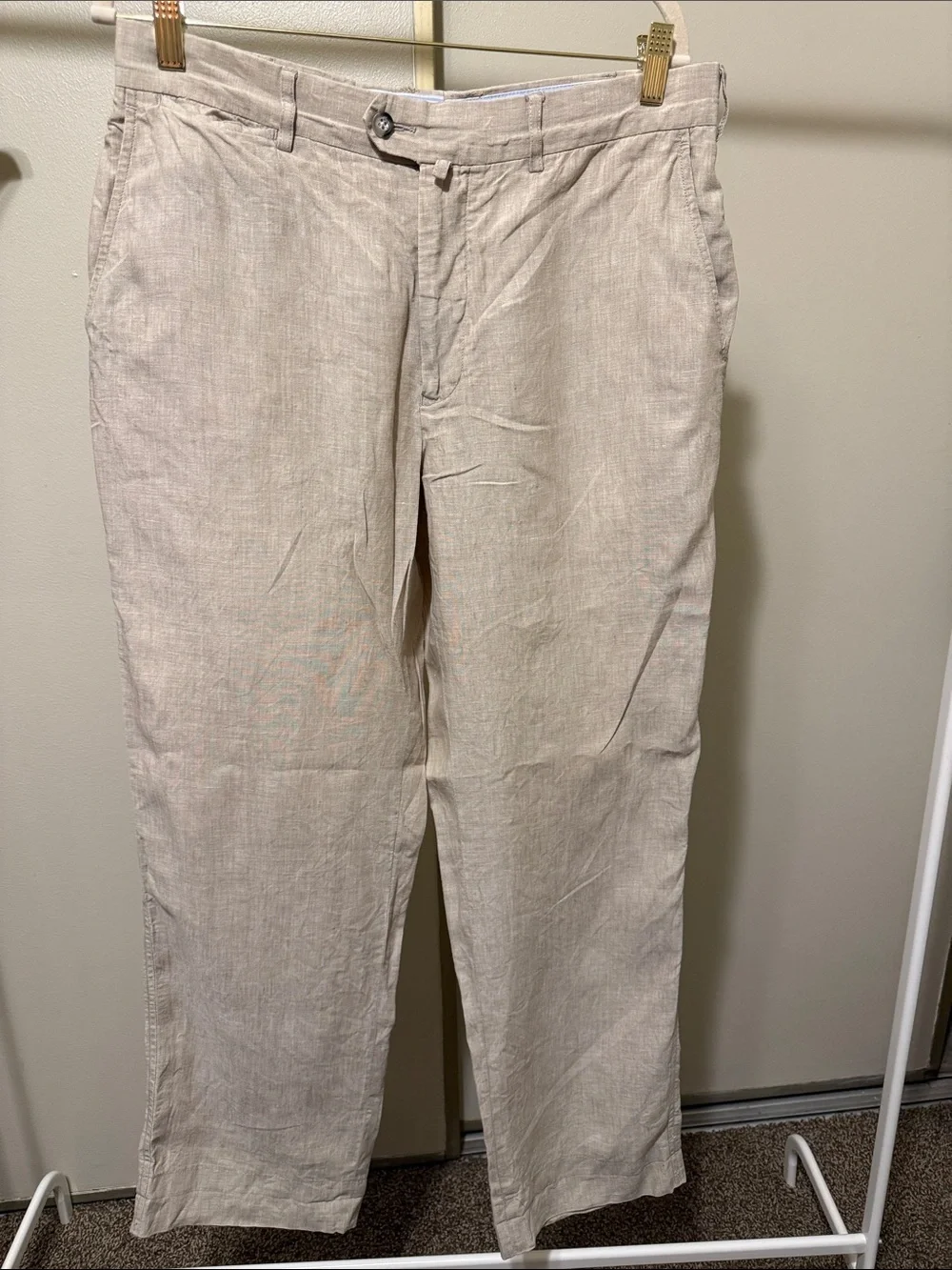 Faconnable Men's Chinos in Light Tan 35